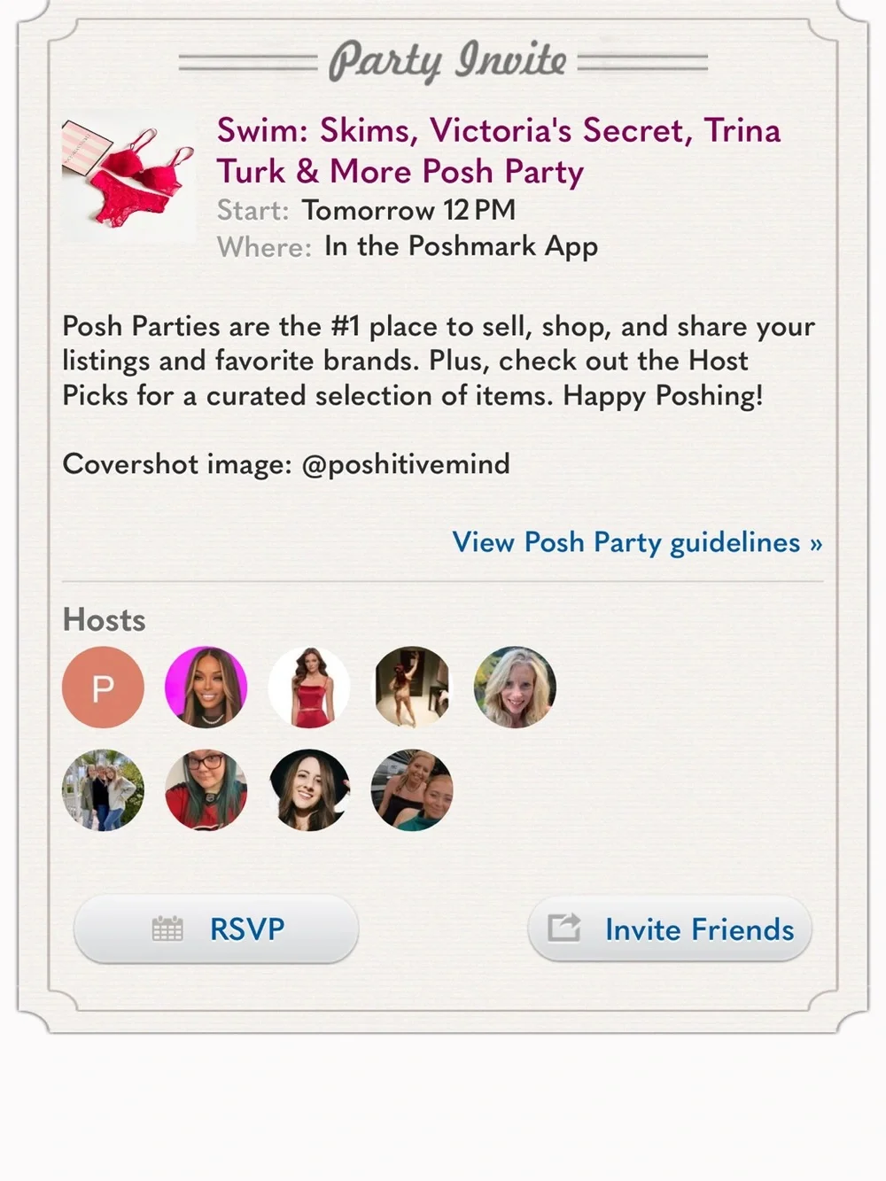 ✨I’m Co-Hosting 2 Posh Parties Today Tag Me in 2 Listings that Meet the Theme